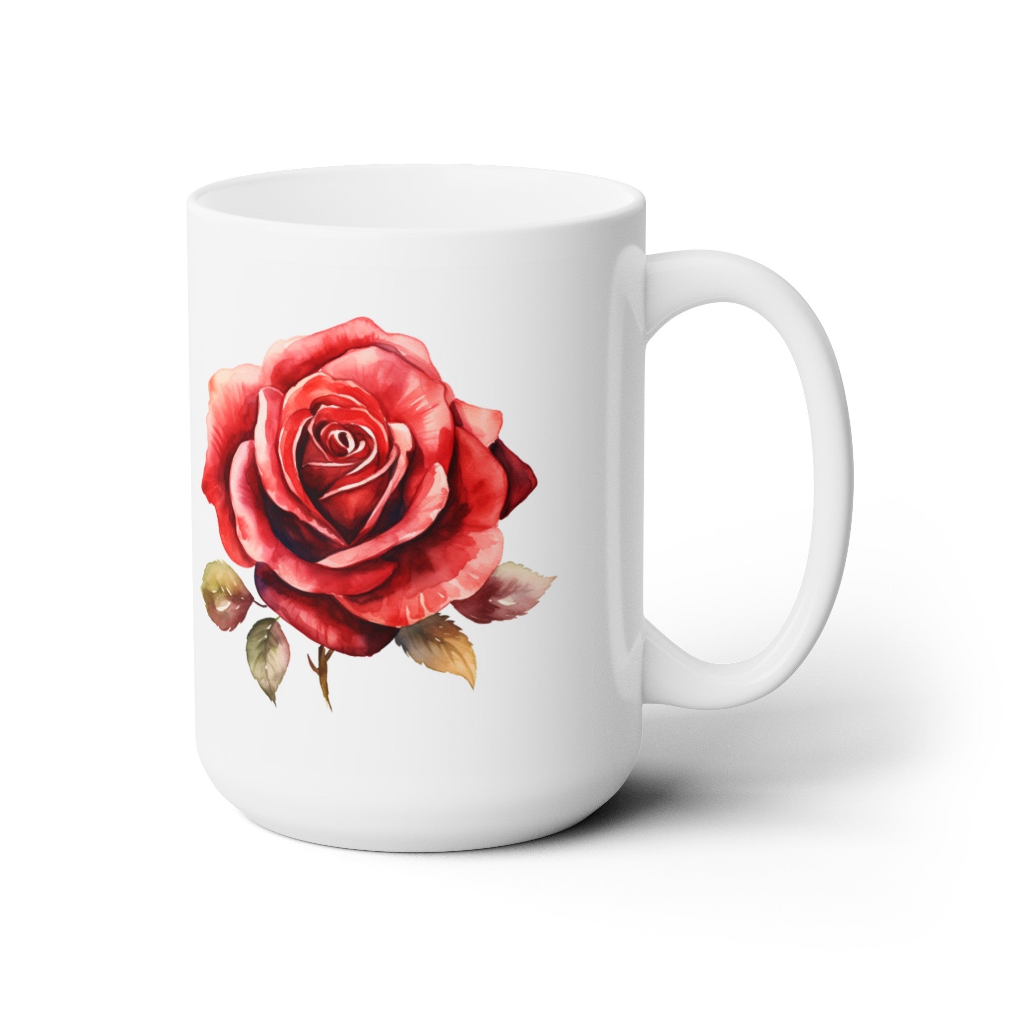 Double Rose Mug 15oz