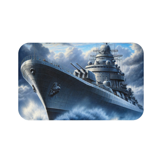 Battle ship Bath Mat