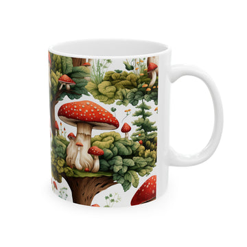 Mushroom Ceramic Mug 11oz